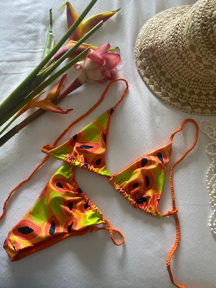 Papaya Delight Paia Top – KO Swim Hawaii